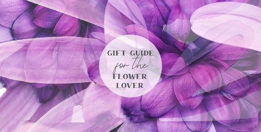 Gift Guide for the Flower Lover | Paper and Flower Art Prints