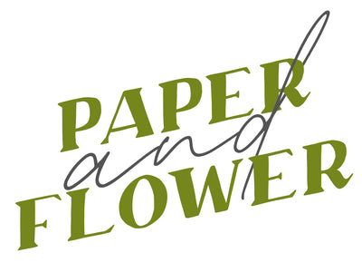 Paper and Flower