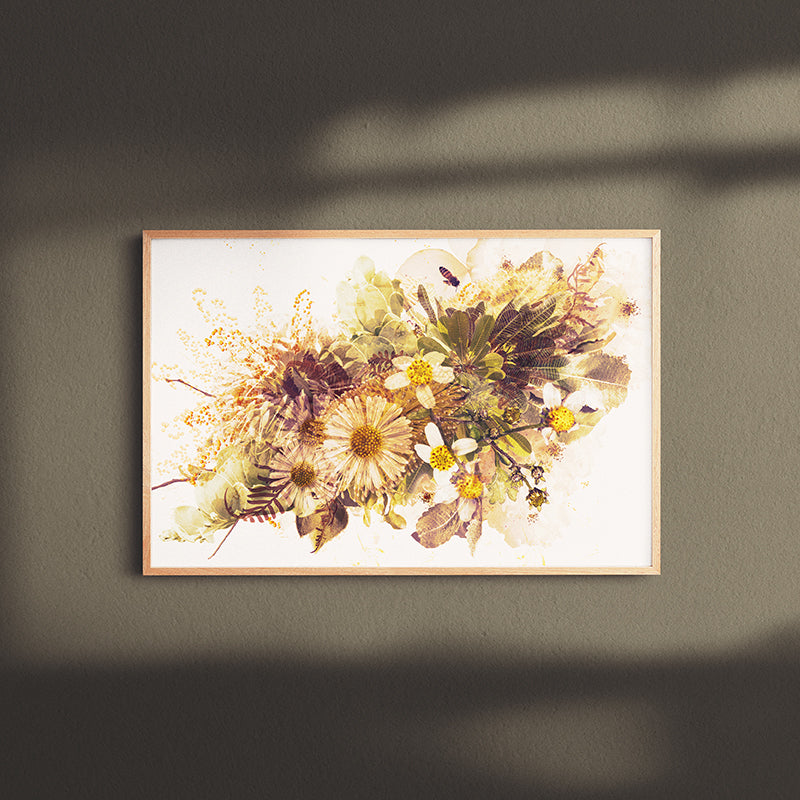 Caramel Native Flower Fine Art Print